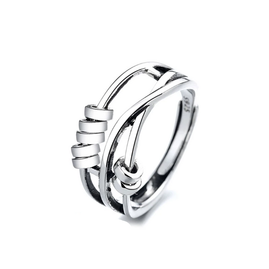 Unisex Verstellbarer Ring für Stressbewältigung