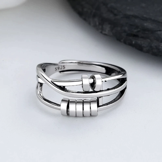 Unisex Verstellbarer Ring für Stressbewältigung