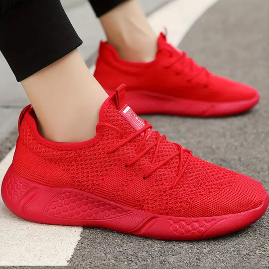 Herren Lauf Schuhe Atmungsaktiv Leicht Sportlich-5