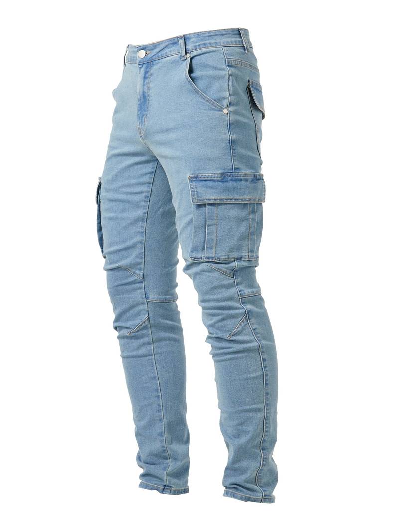 Variant image for Herren Cargohosen Slim-Fit Baumwollmischung - Modernes Design mit Praktischen Taschen-3