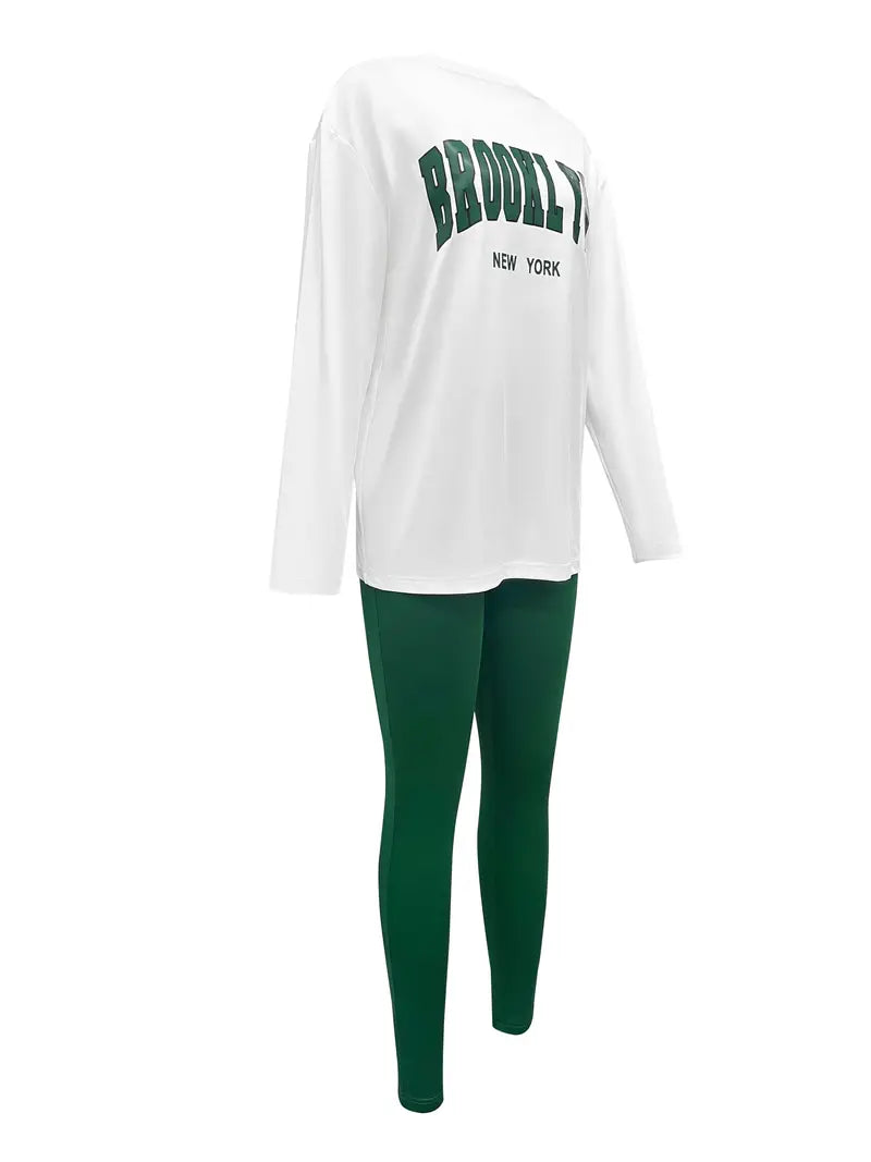 Damen Langarmshirt Rundhals Basic Baumwolle für Alltag und besondere Anlässe-4