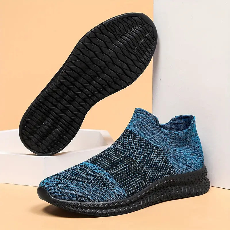 Herren Sockenschuhe Bequem Sockenähnliches Obermaterial Flexible Sohle-6