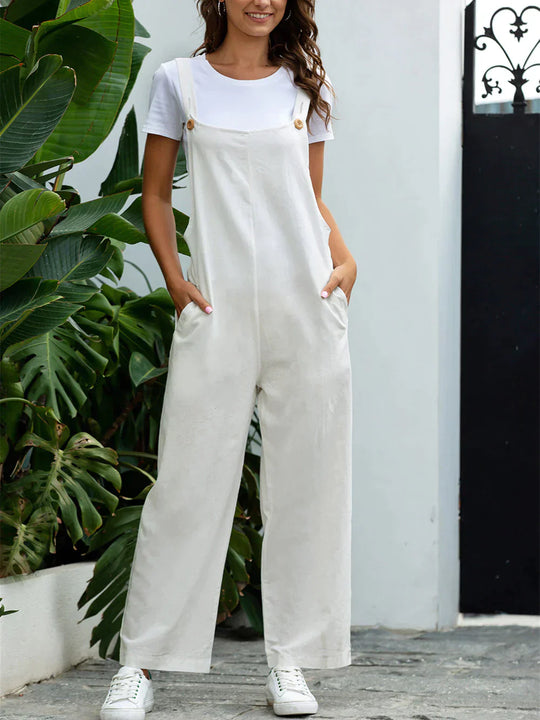 Variant image for Damen Jumpsuit Elegant Luftig Atmungsaktiv für Sommer-7
