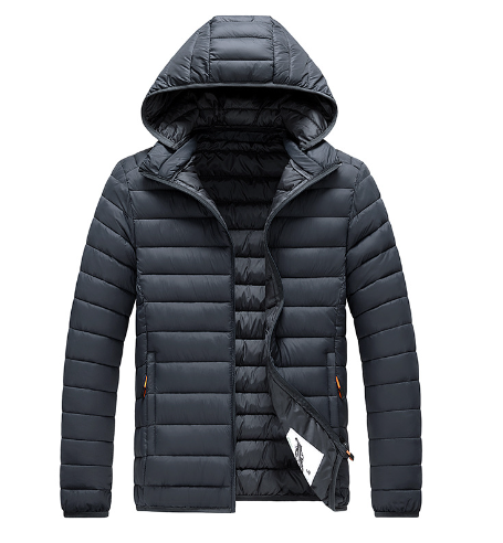 Leichte Kapuzen-Pufferjacke für Frauen