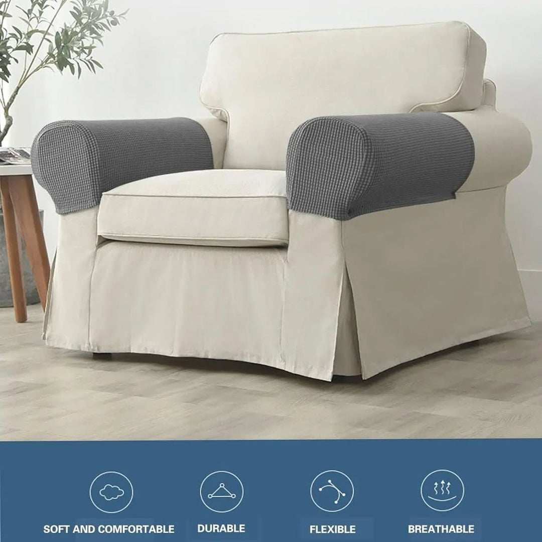 2-teilige Armlehnenbezüge für Sofas und Stühle 2