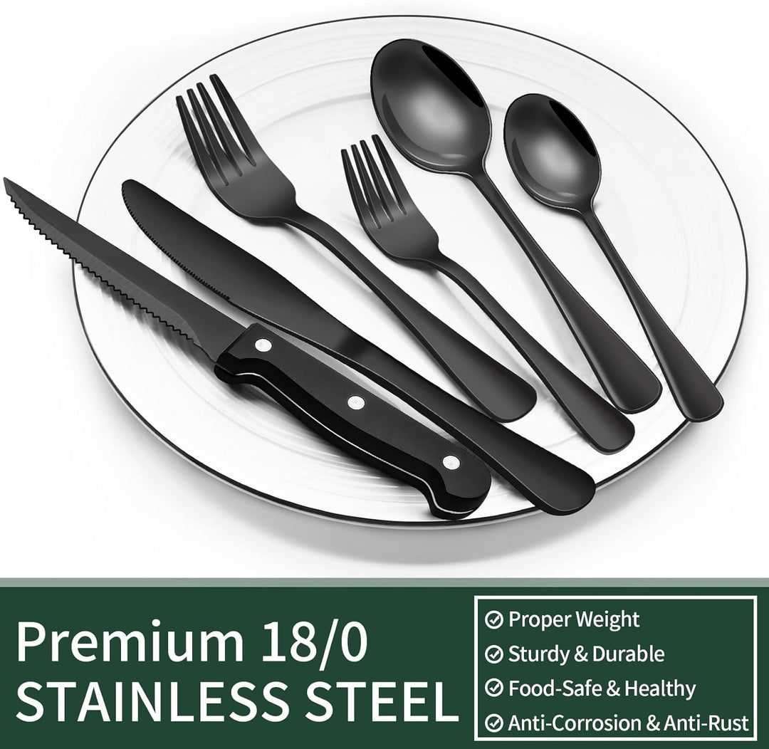 24-teiliges Besteckset für 4 Personen mit Modernem Design 3