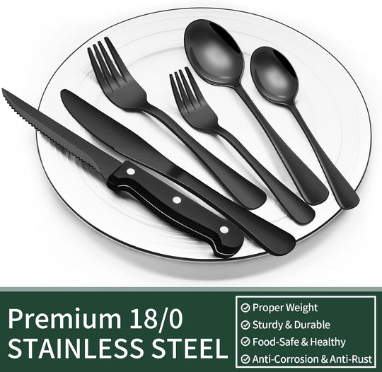 24-teiliges Besteckset für 4 Personen mit Modernem Design 3