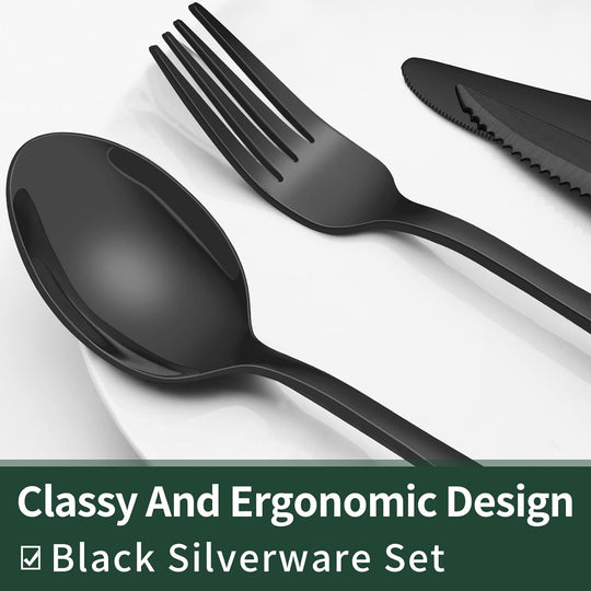 24-teiliges Besteckset für 4 Personen mit Modernem Design 5