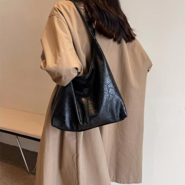 Damen Handtasche Geräumig Stilvoll Nachahmungsleder 4