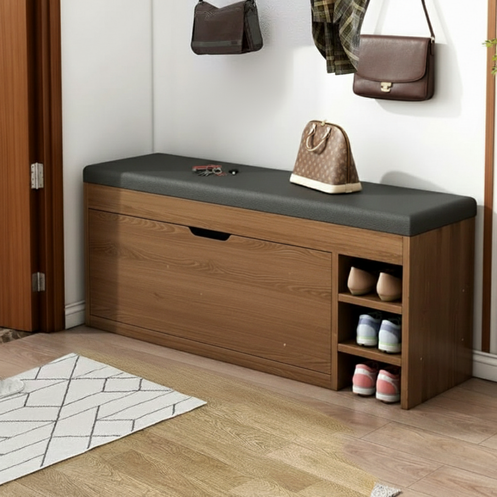 3-in-1 Schuhschrank-Sitzbank für Flur 4