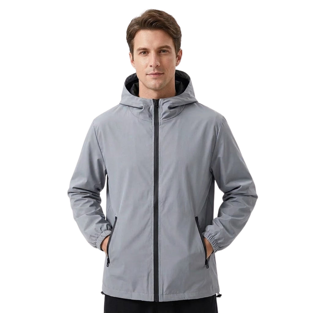 Reflektierende Windjacke