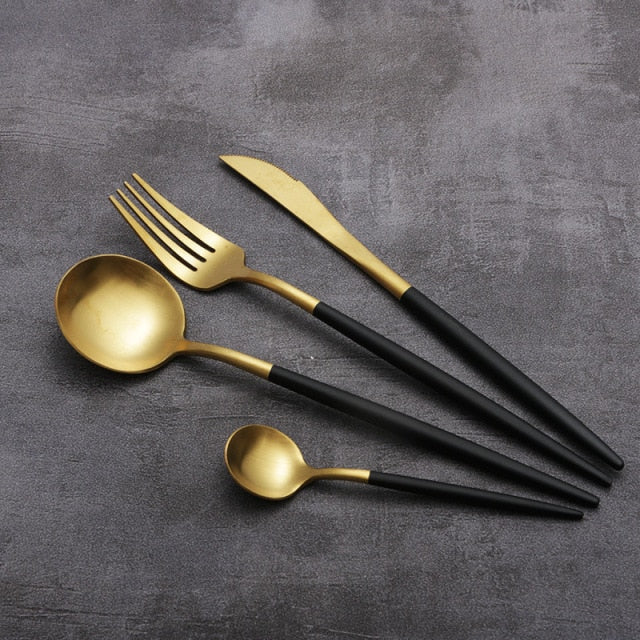 4-teiliges Besteckset Modern für kreative Anlässe 11