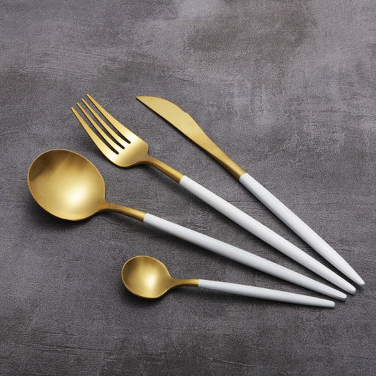 4-teiliges Besteckset Modern für kreative Anlässe 14