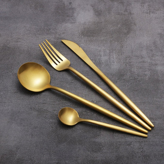 4-teiliges Besteckset Modern für kreative Anlässe 5