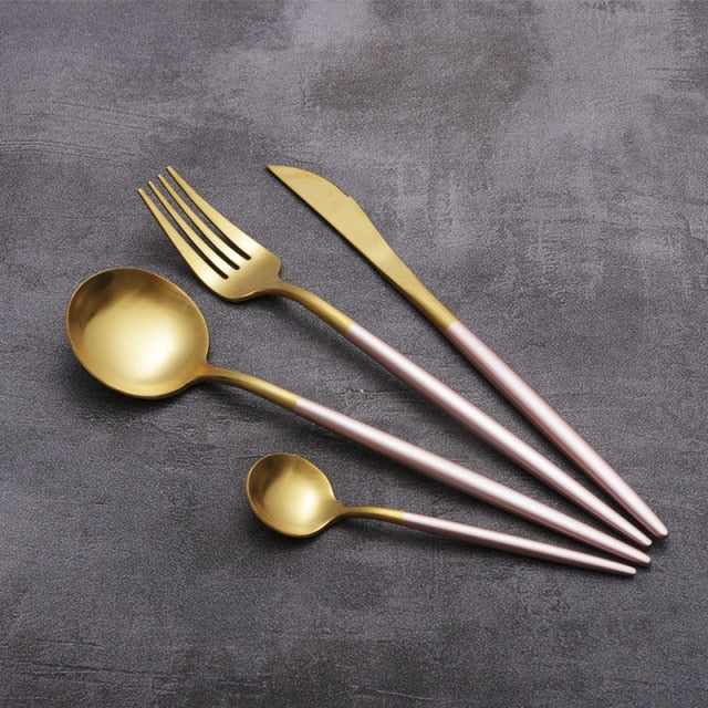 4-teiliges Besteckset Modern für kreative Anlässe 6