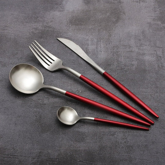 4-teiliges Besteckset Modern für kreative Anlässe 9