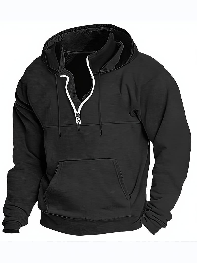 Variant image for Herren Kapuzenpullover Lässig Baumwolle mit Kängurutasche-29