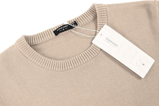 Herrenpullover Baumwolle Italienisches Design Stilvoll Bequeme Passform-3