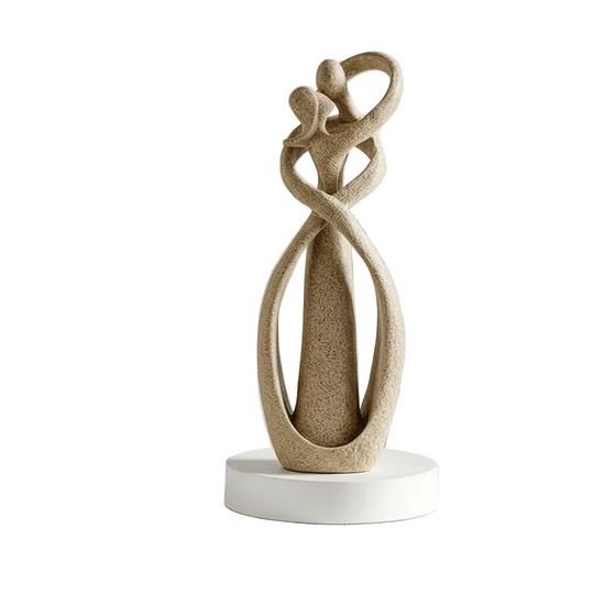 Abstrakte Skulptur für zeitlose Liebe 0