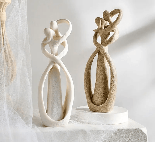 Abstrakte Skulptur für zeitlose Liebe 1