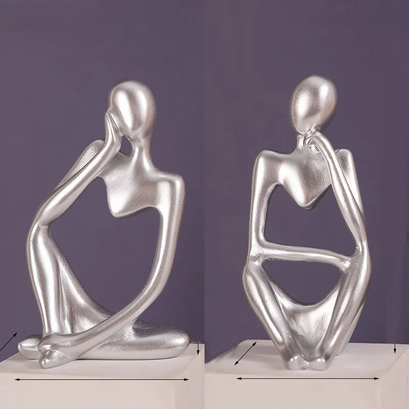 Abstrakte Statue für Wohnzimmer und Büro 11