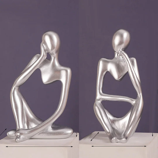 Abstrakte Statue für Wohnzimmer und Büro 11