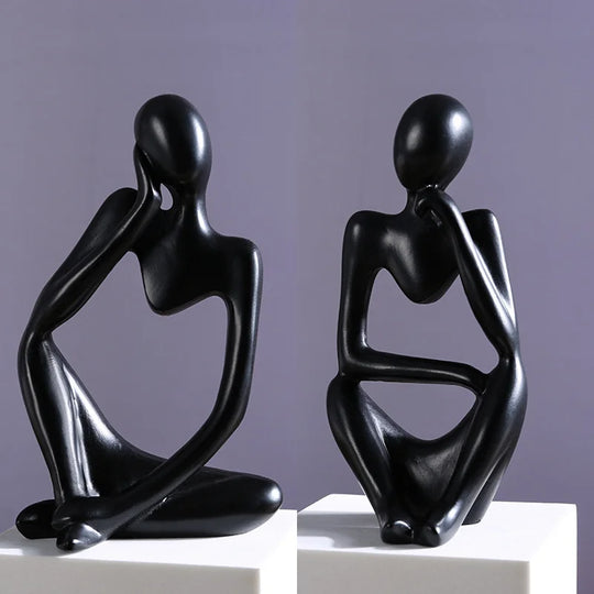 Abstrakte Statue für Wohnzimmer und Büro 12