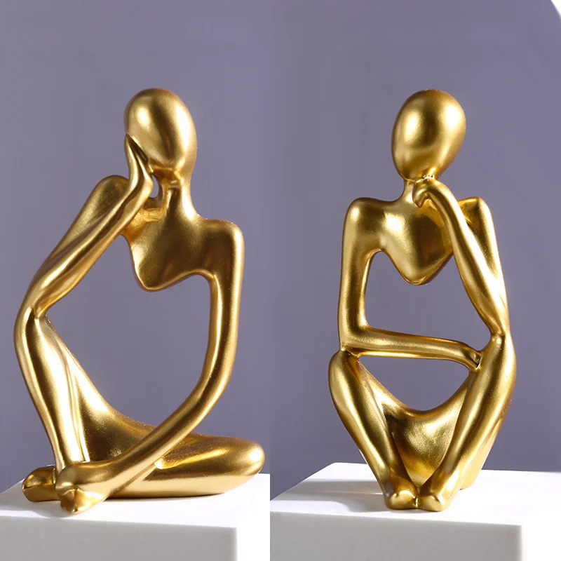 Abstrakte Statue für Wohnzimmer und Büro 14