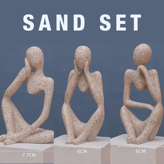 Abstrakte Statue für Wohnzimmer und Büro 15