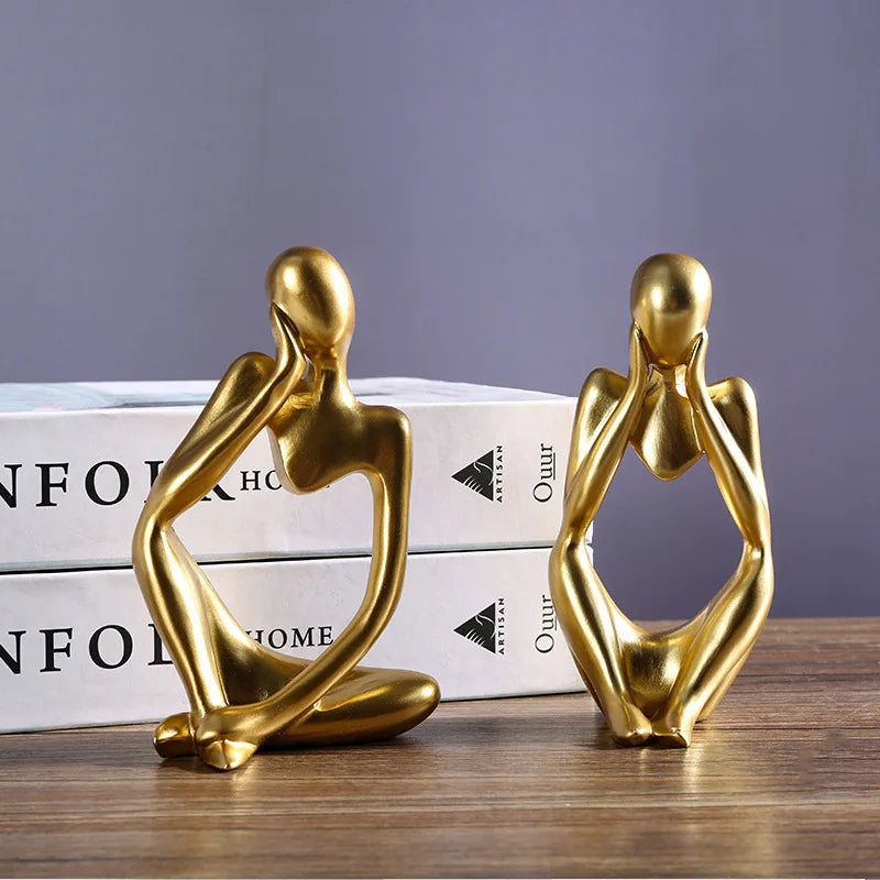 Abstrakte Statue für Wohnzimmer und Büro 2