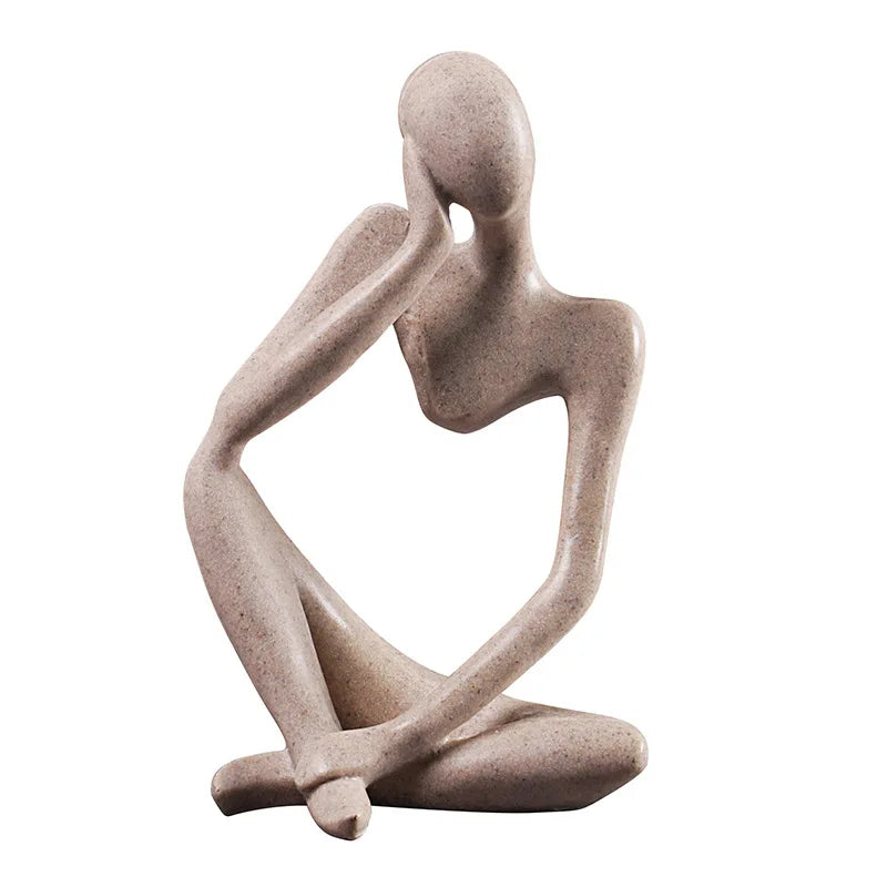Abstrakte Statue für Wohnzimmer und Büro 4