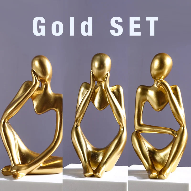 Abstrakte Statue für Wohnzimmer und Büro 7