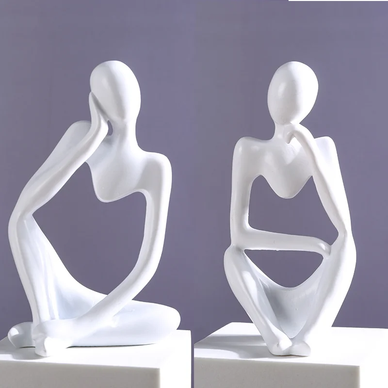 Abstrakte Statue für Wohnzimmer und Büro 9