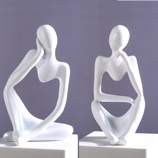 Abstrakte Statue für Wohnzimmer und Büro 9