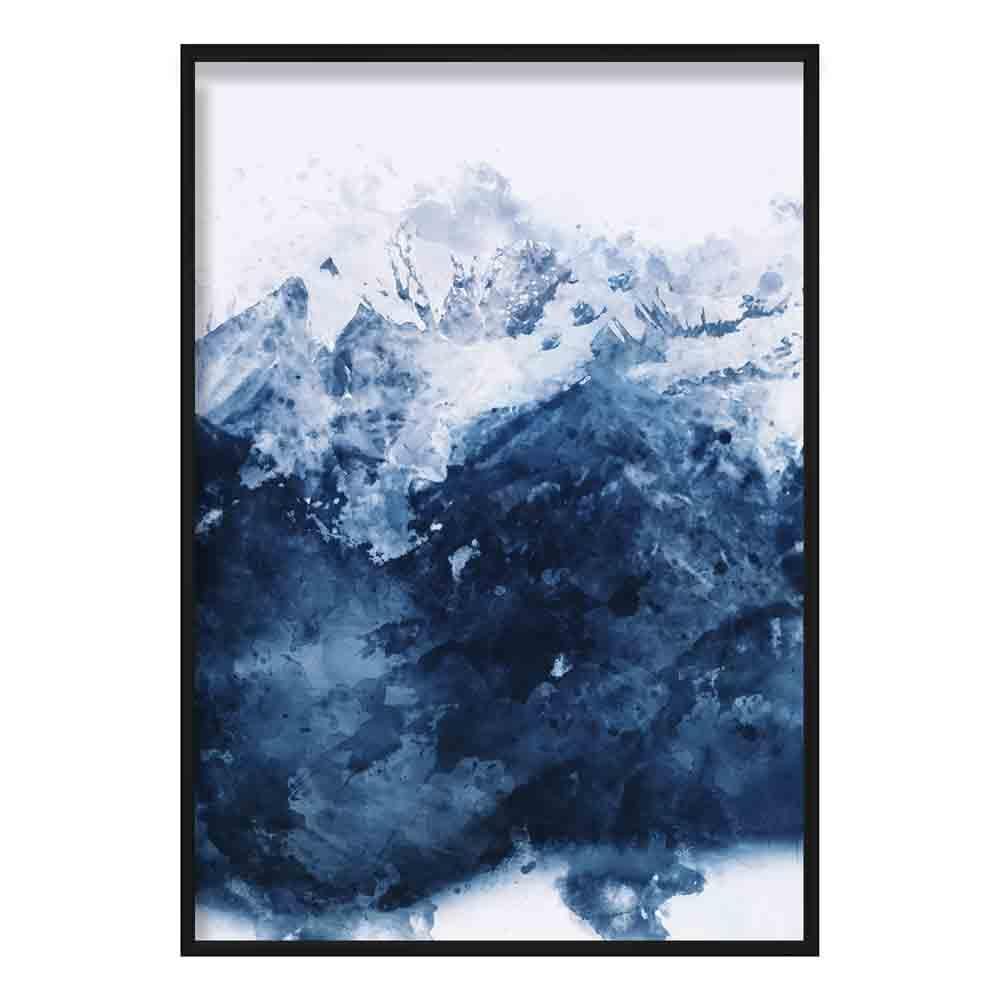Abstrakter Berg Kunstdruck für Wanddekoration 0