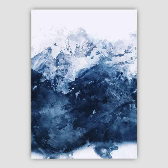 Abstrakter Berg Kunstdruck für Wanddekoration 3