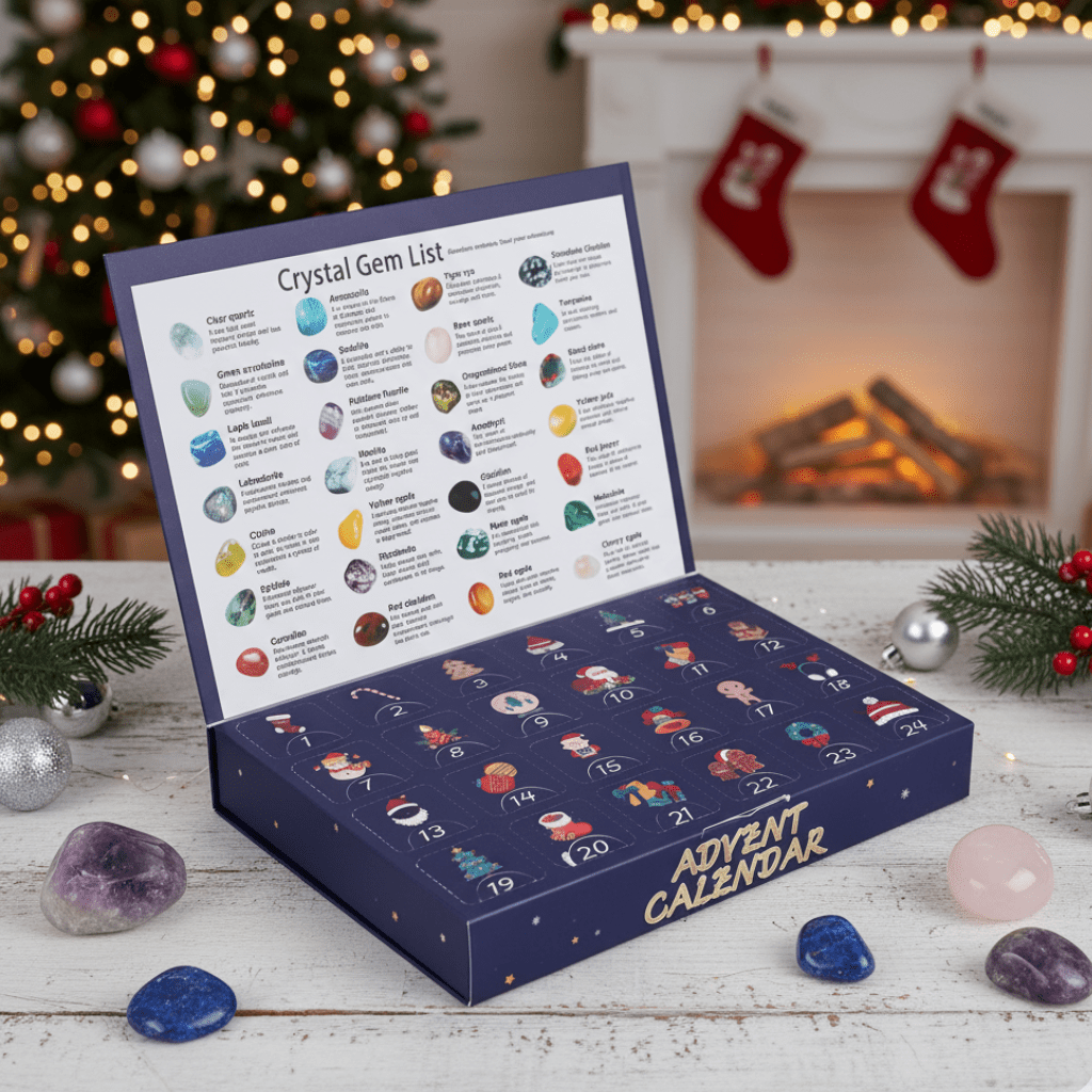 Adventskalender Kinder Mit Edelstein-Ausgrabungen Zum Befüllen 0