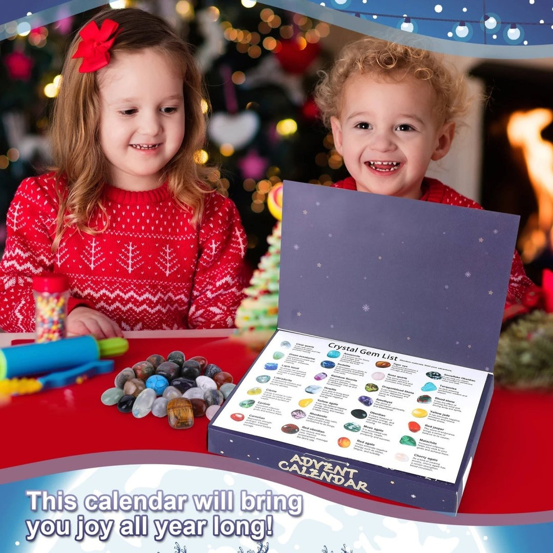 Adventskalender Kinder Mit Edelstein-Ausgrabungen Zum Befüllen 1