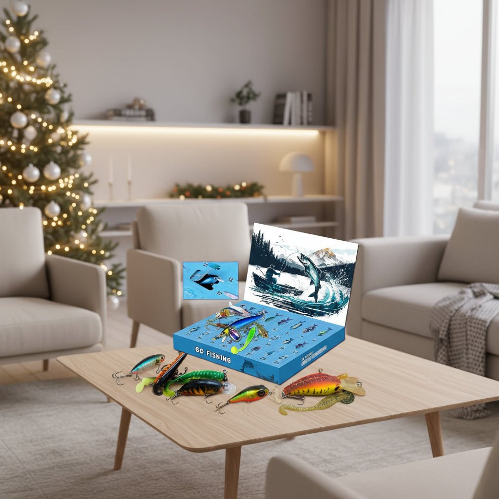 Adventskalender für Angler mit 24 Überraschungen und praktischem Zubehör 3