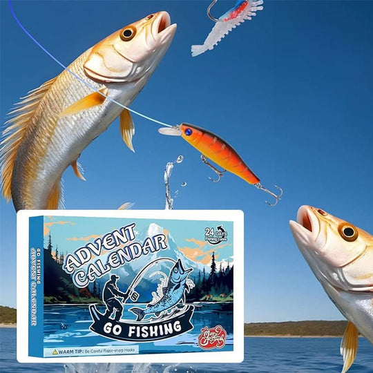 Adventskalender für Angler mit 24 Überraschungen und praktischem Zubehör 4