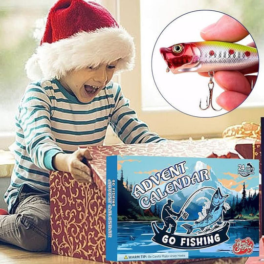 Adventskalender für Angler mit 24 Überraschungen und praktischem Zubehör 6