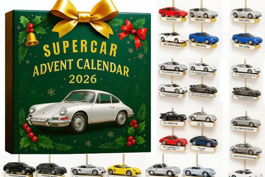 Adventskalender für Autoenthusiasten mit Miniatur-Supersportwagen 4