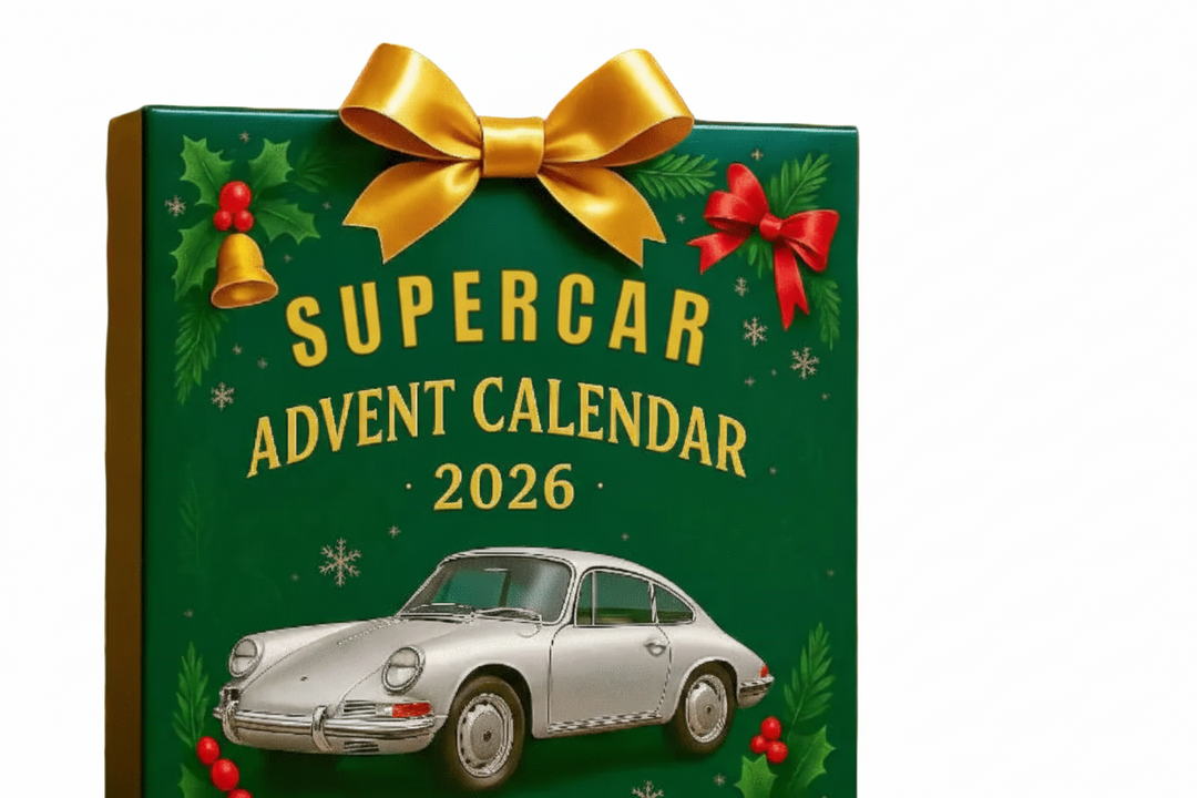 Adventskalender für Autoenthusiasten mit Miniatur-Supersportwagen 5