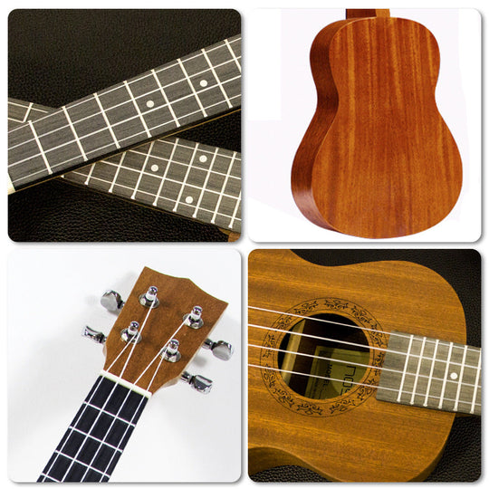 Akustik-Ukulele 23 Zoll Handgefertigt Für Musiker 1