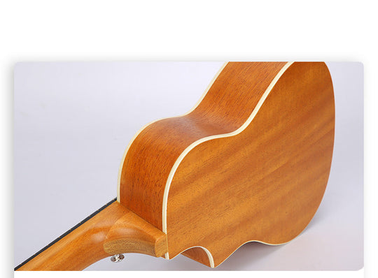 Akustische Ukulele für Damen und Herren mit Stimmgerät und Gigbag kaufen 3