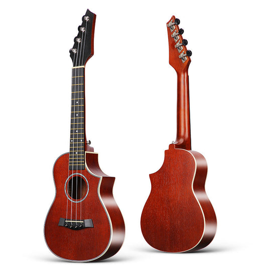 Akustische Ukulele für Damen und Herren mit Stimmgerät und Gigbag kaufen 5