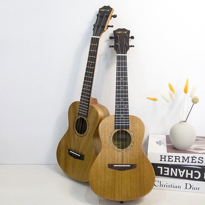 Akustische Ukulele mit Mahagoni-Korpus für Damen und Herren 5