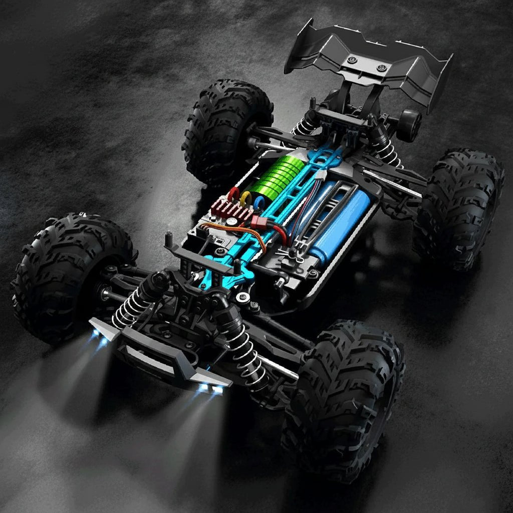 Allrad Elektro Lkw 1:16 Mit LED-Scheinwerfern Für Offroad-Abenteuer 3