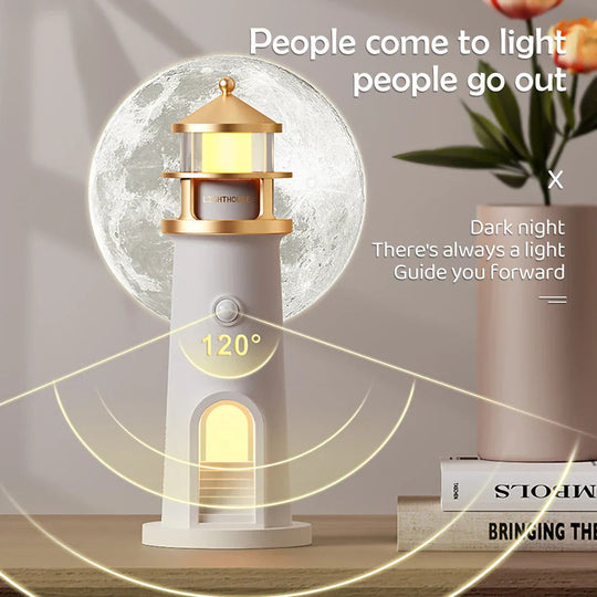 Ambientelampe mit Bluetooth und Leuchtturmprojektion für stimmungsvolle Beleuchtung 2