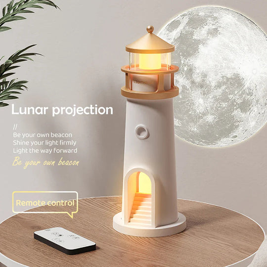 Ambientelampe mit Bluetooth und Leuchtturmprojektion für stimmungsvolle Beleuchtung 4